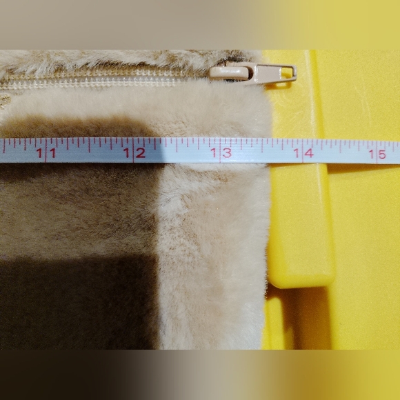 Faux fur heel boots - Picture 8 of 12